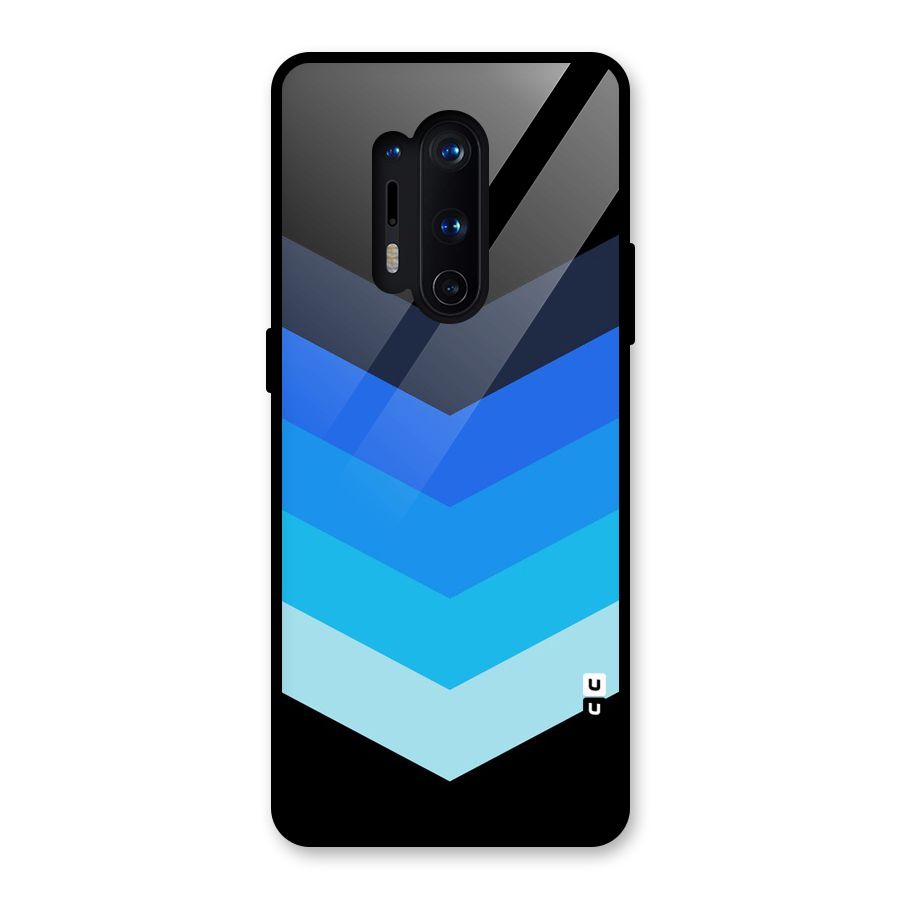 Shades Colors Glass Back Case for OnePlus 8 Pro