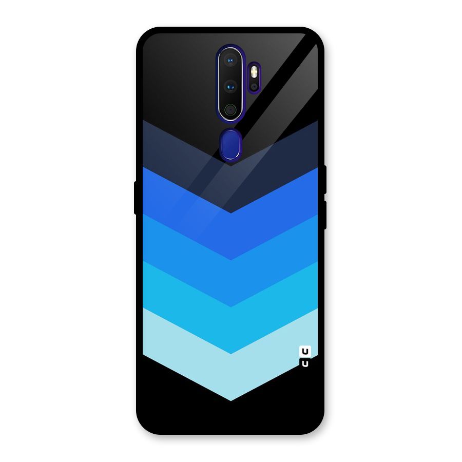 Shades Colors Glass Back Case for Oppo A9 (2020)