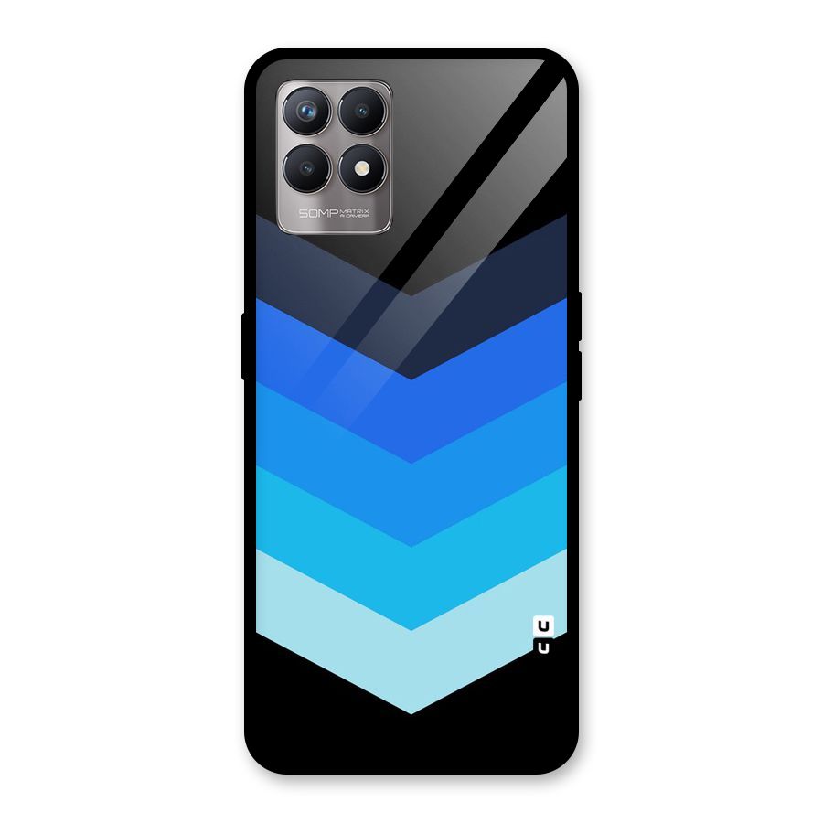 Shades Colors Glass Back Case for Realme 8i