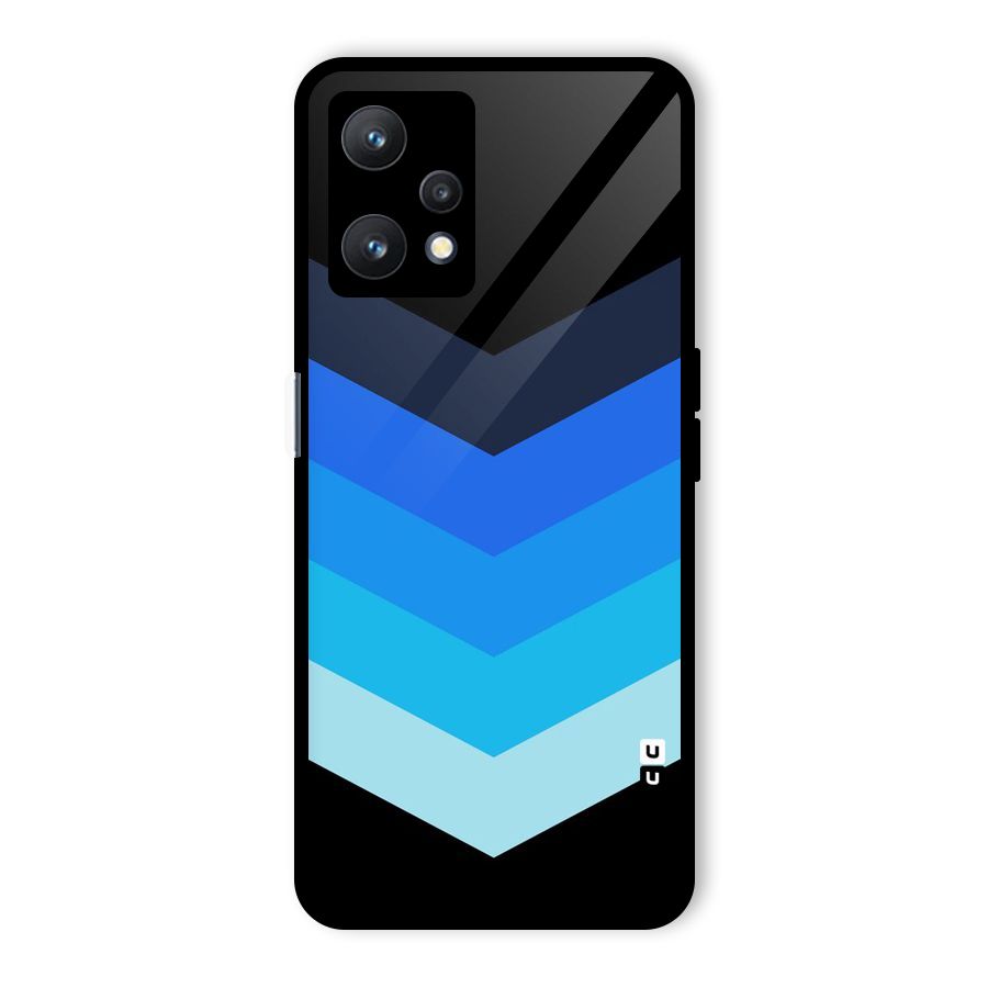 Shades Colors Glass Back Case for Realme 9 Pro 5G