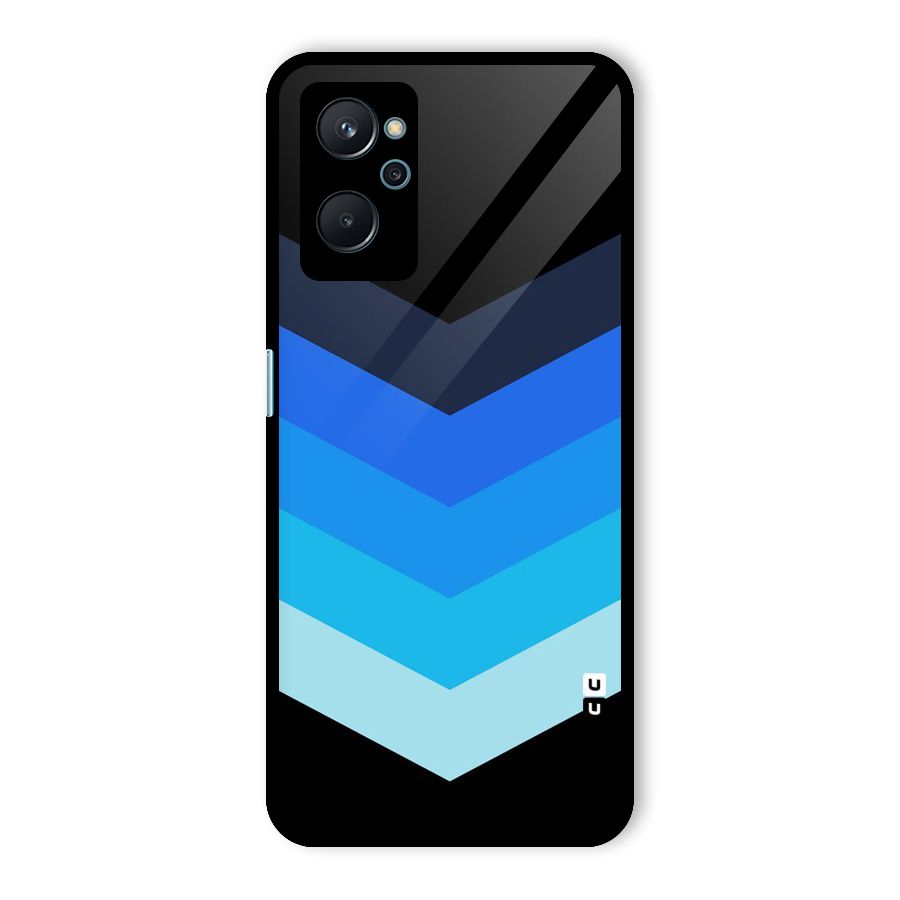Shades Colors Glass Back Case for Realme 9i