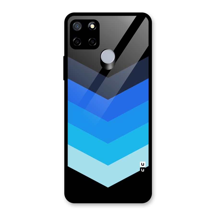 Shades Colors Glass Back Case for Realme C12