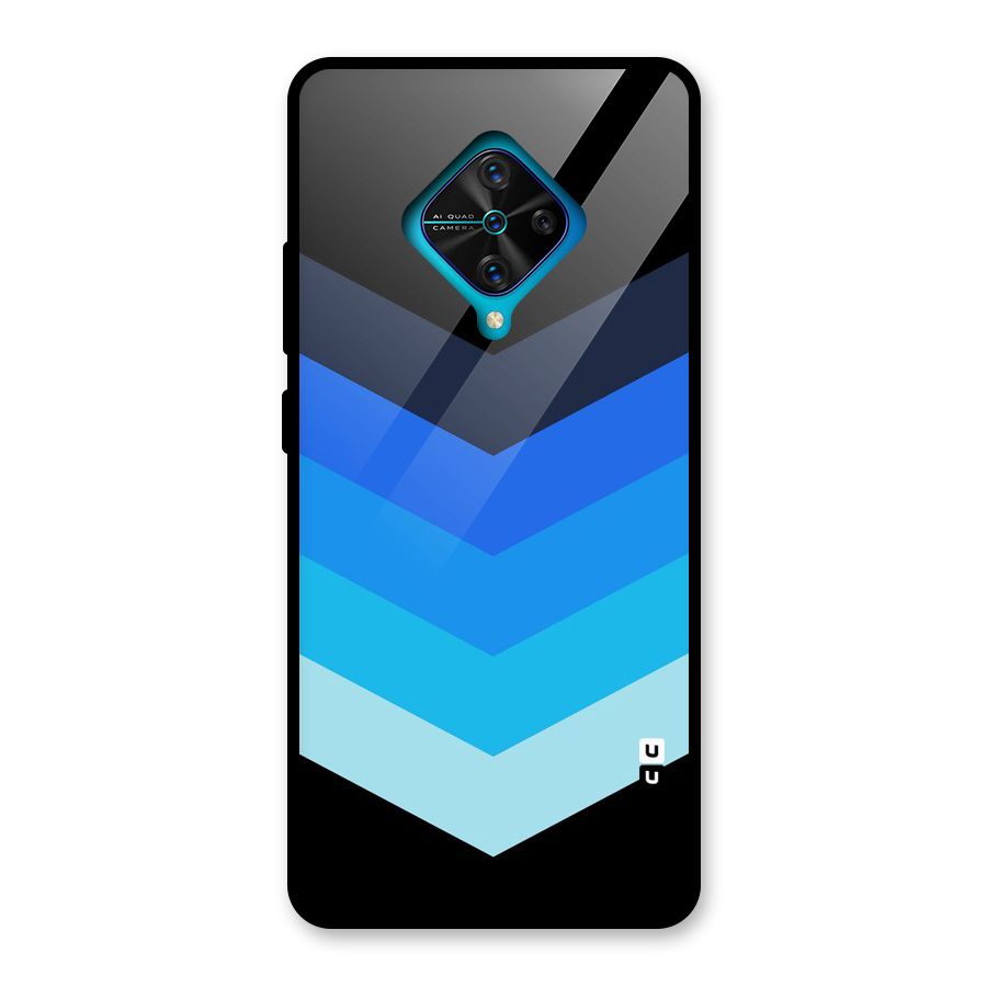 Shades Colors Glass Back Case for Vivo S1 Pro