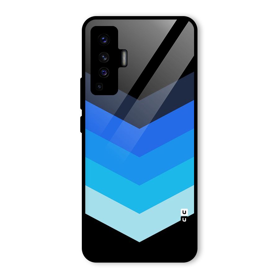 Shades Colors Glass Back Case for Vivo X50