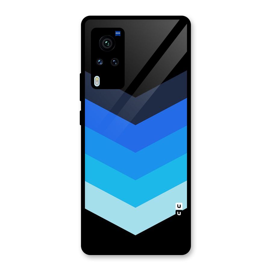 Shades Colors Glass Back Case for Vivo X60 Pro