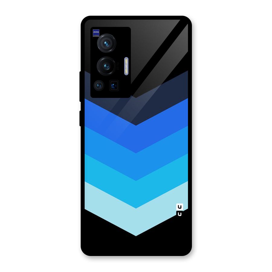 Shades Colors Glass Back Case for Vivo X70 Pro