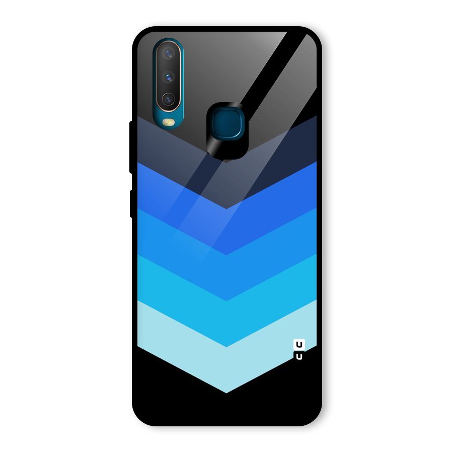 Shades Colors Glass Back Case for Vivo Y15