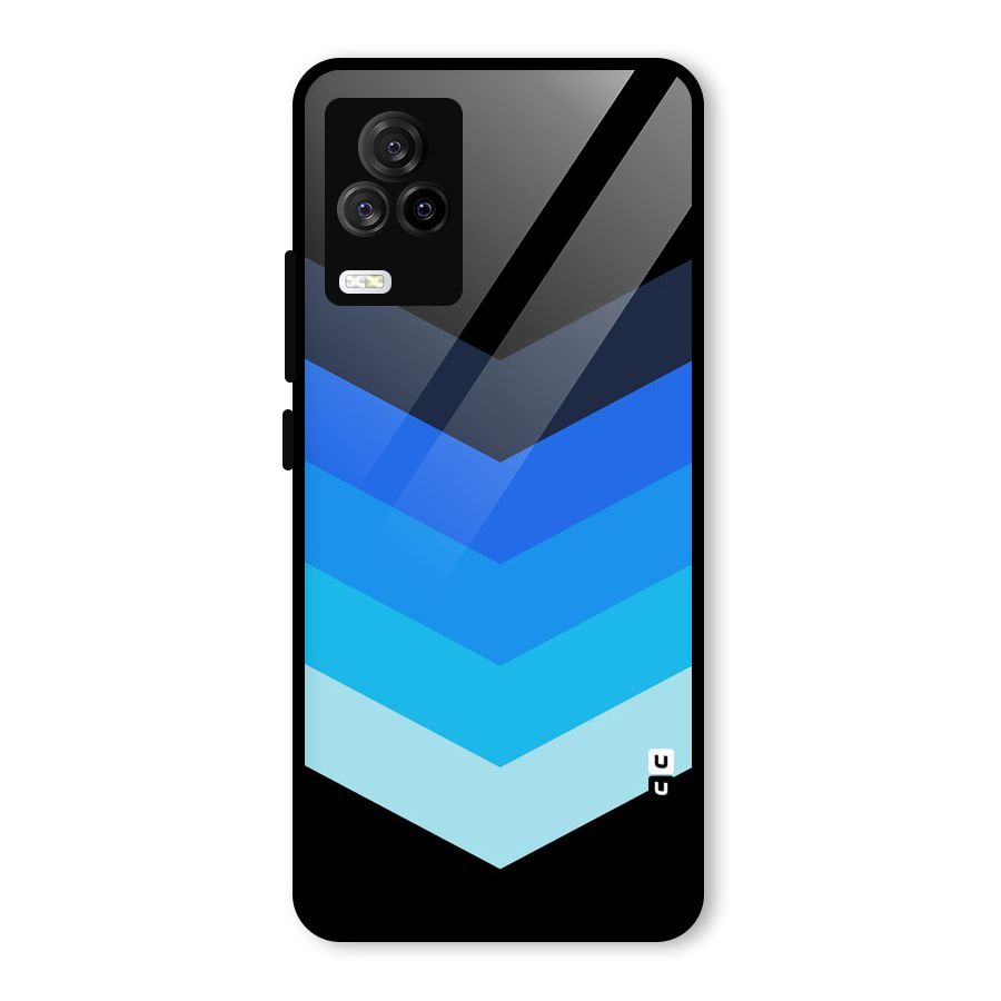 Shades Colors Glass Back Case for Vivo iQOO 7 Legend 5G