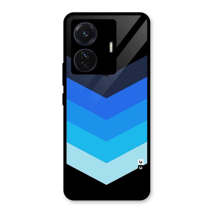 Shades Colors Glass Back Case for Vivo iQOO Z6 Pro
