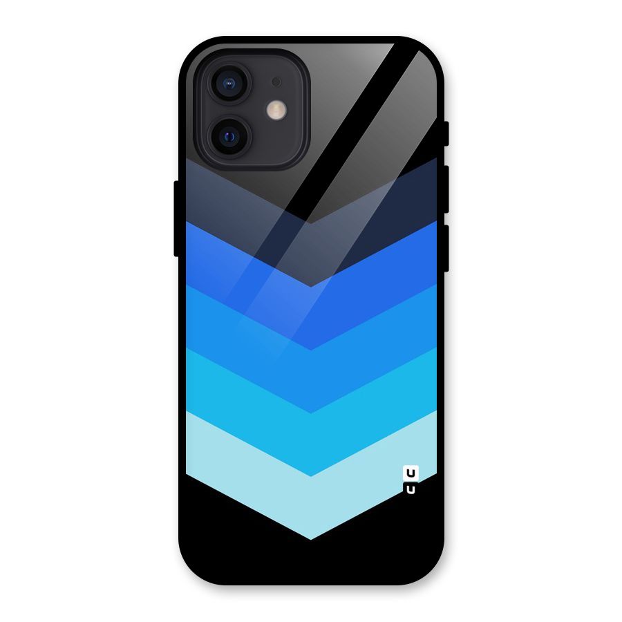 Shades Colors Glass Back Case for iPhone 12
