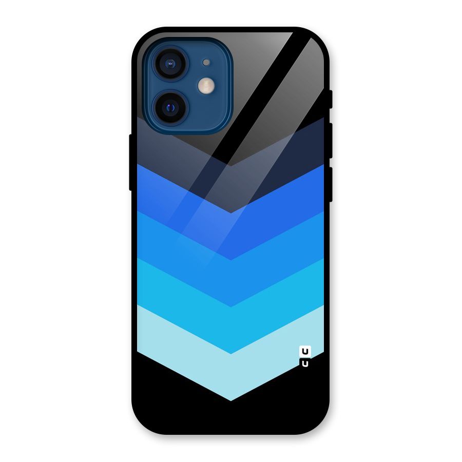 Shades Colors Glass Back Case for iPhone 12 Mini