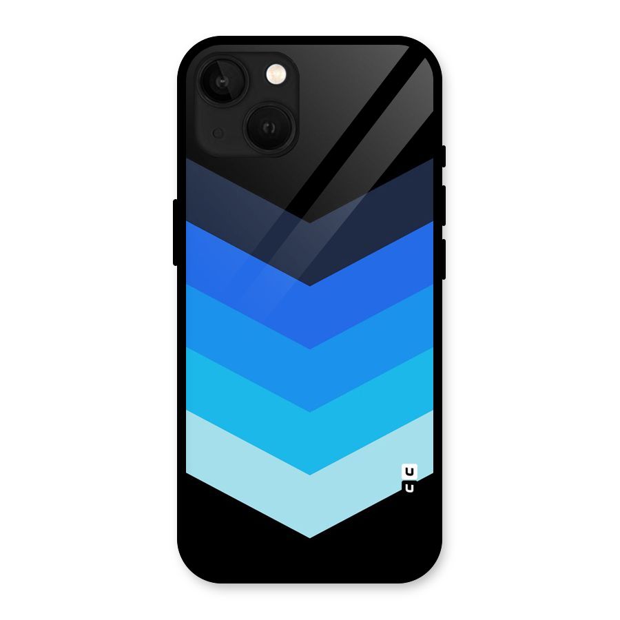Shades Colors Glass Back Case for iPhone 13