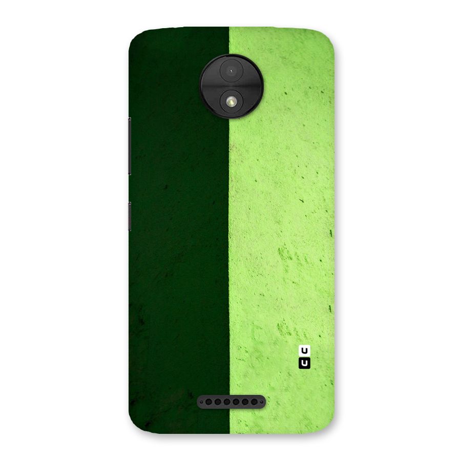 Shades Half Back Case for Moto C