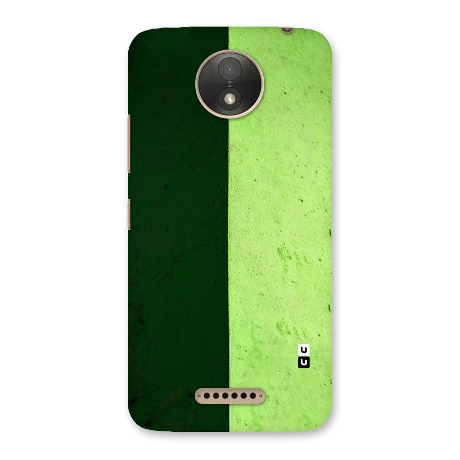 Shades Half Back Case for Moto C Plus