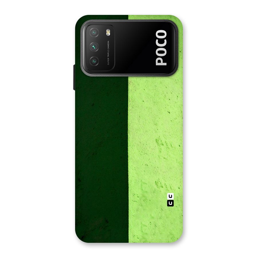 Shades Half Back Case for Poco M3