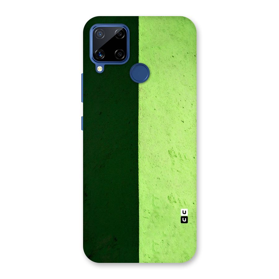 Shades Half Back Case for Realme C15