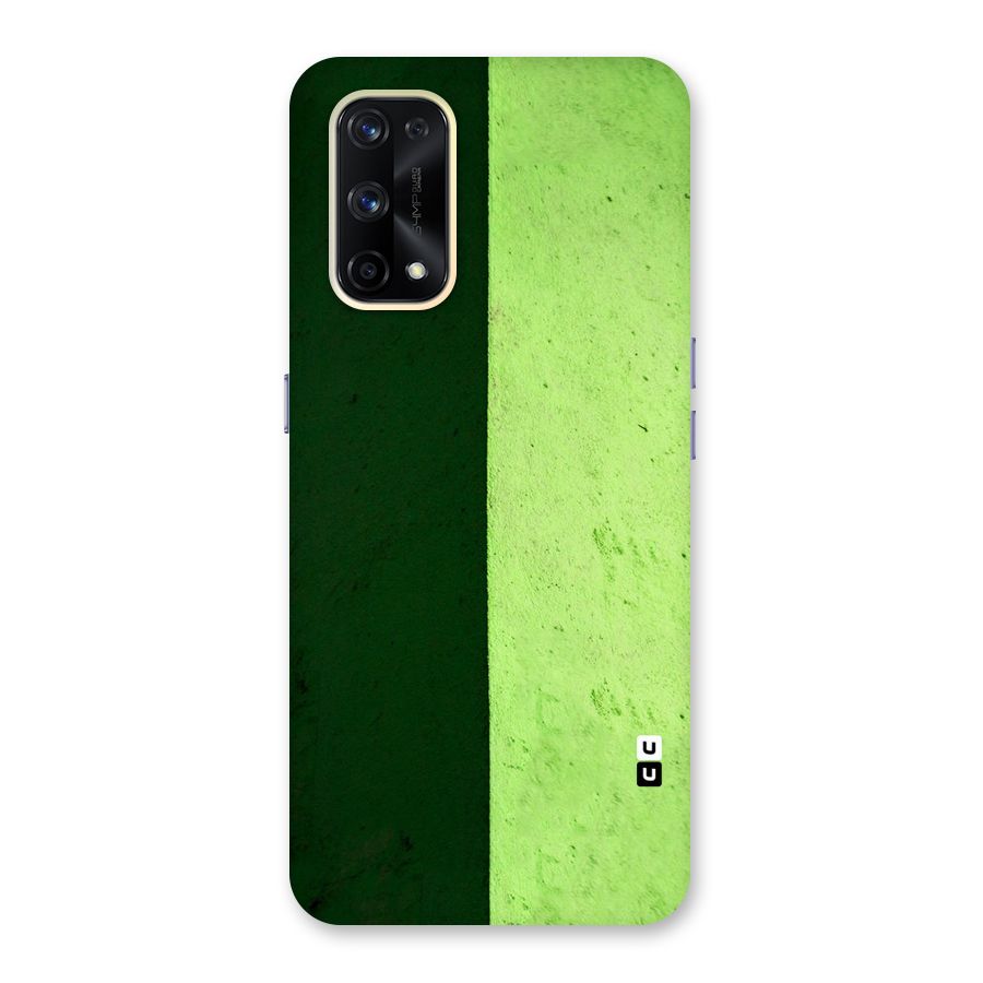 Shades Half Glass Back Case for Realme X7 Pro