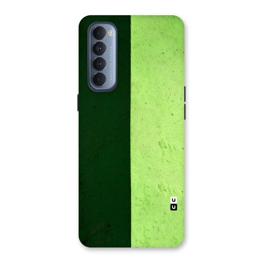 Shades Half Back Case for Reno4 Pro