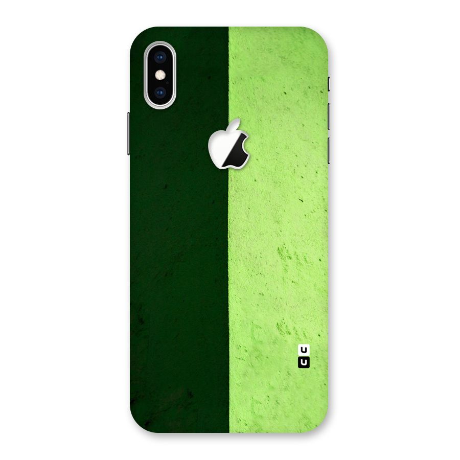 Shades Half Back Case for iPhone XS Max Apple Cut