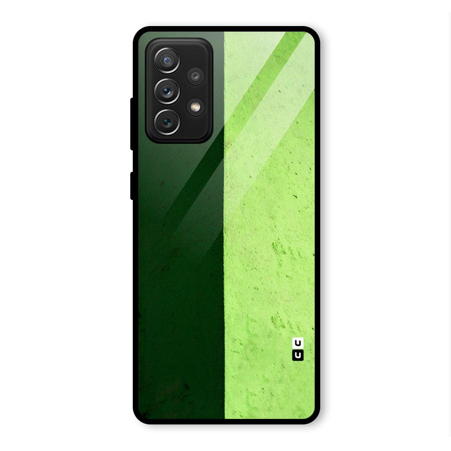 Shades Half Glass Back Case for Galaxy A72