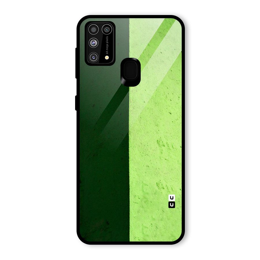 Shades Half Glass Back Case for Galaxy F41