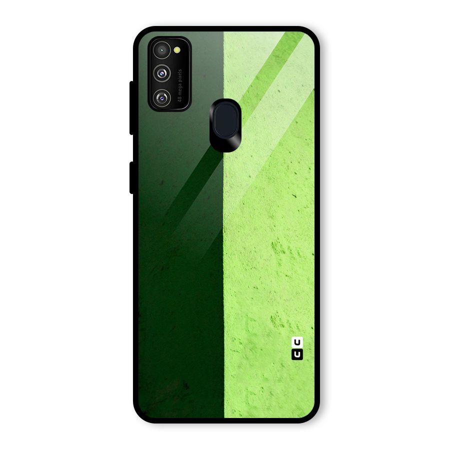Shades Half Glass Back Case for Galaxy M30s