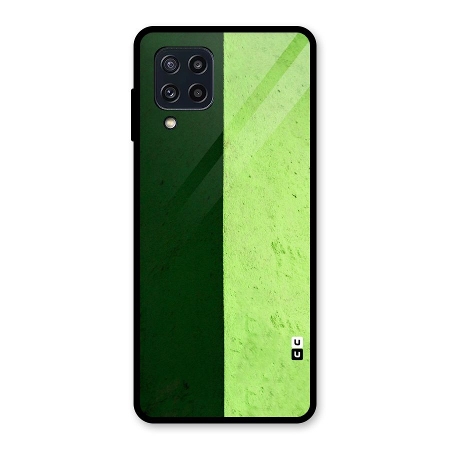 Shades Half Glass Back Case for Galaxy M32