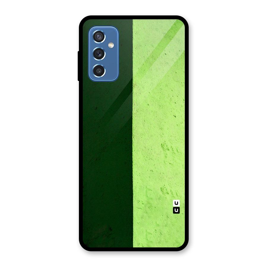 Shades Half Glass Back Case for Galaxy M52 5G