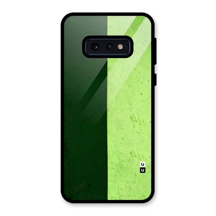 Shades Half Glass Back Case for Galaxy S10e