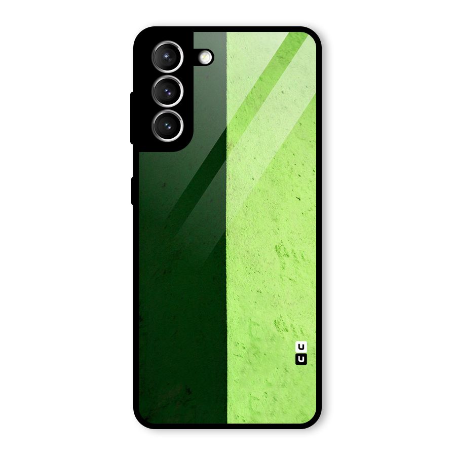 Shades Half Glass Back Case for Galaxy S21 5G