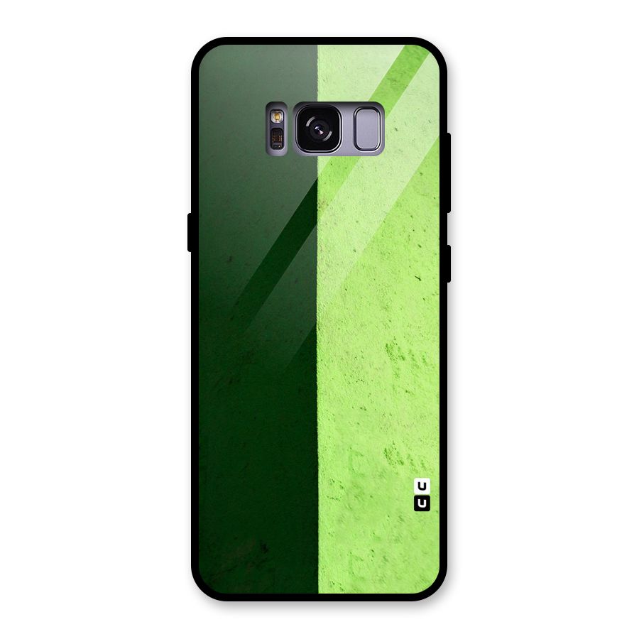 Shades Half Glass Back Case for Galaxy S8