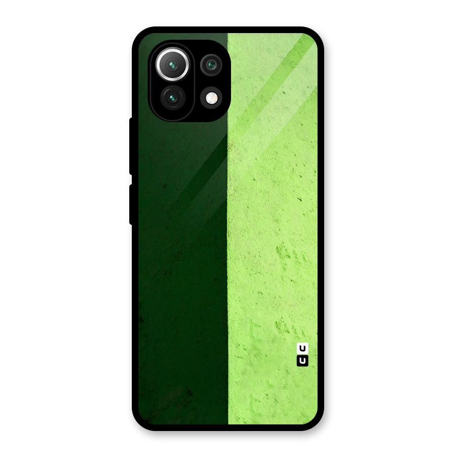 Shades Half Glass Back Case for Mi 11 Lite NE 5G