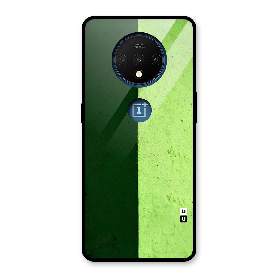 Shades Half Glass Back Case for OnePlus 7T