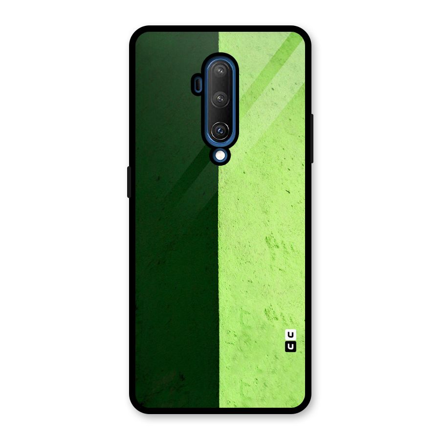 Shades Half Glass Back Case for OnePlus 7T Pro