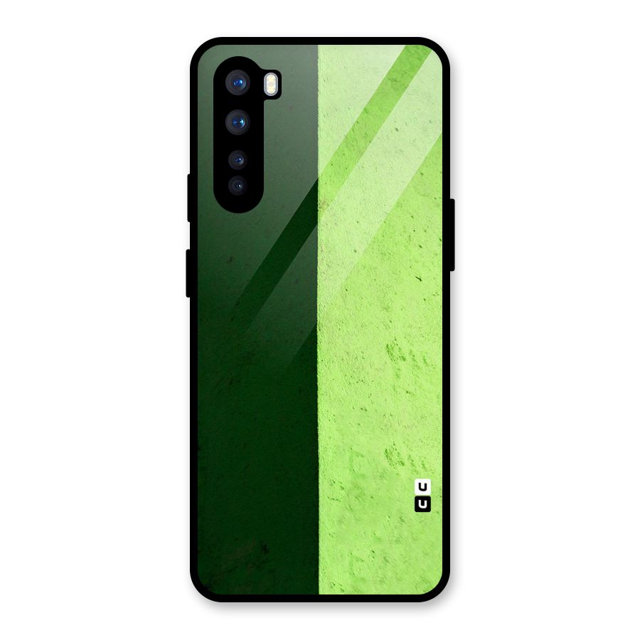 Shades Half Glass Back Case for OnePlus Nord