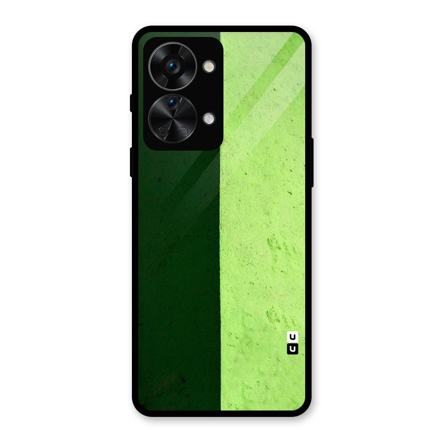 Shades Half Glass Back Case for OnePlus Nord 2T
