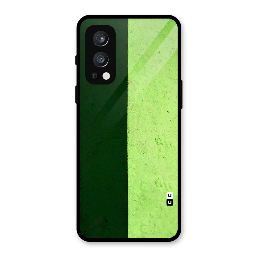 Shades Half Glass Back Case for OnePlus Nord 2 5G