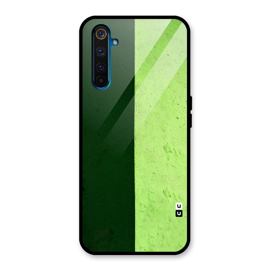 Shades Half Glass Back Case for Realme 6 Pro