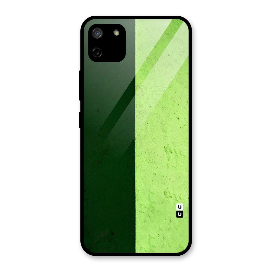 Shades Half Glass Back Case for Realme C11