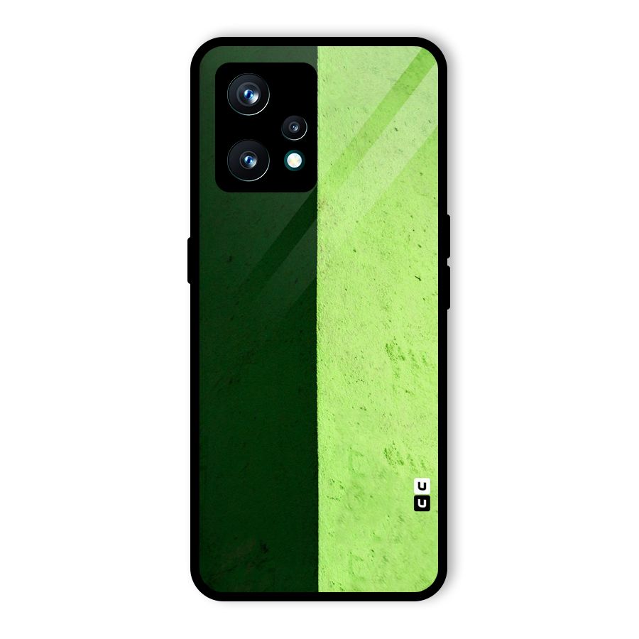Shades Half Glass Back Case for Realme Narzo 50 Pro