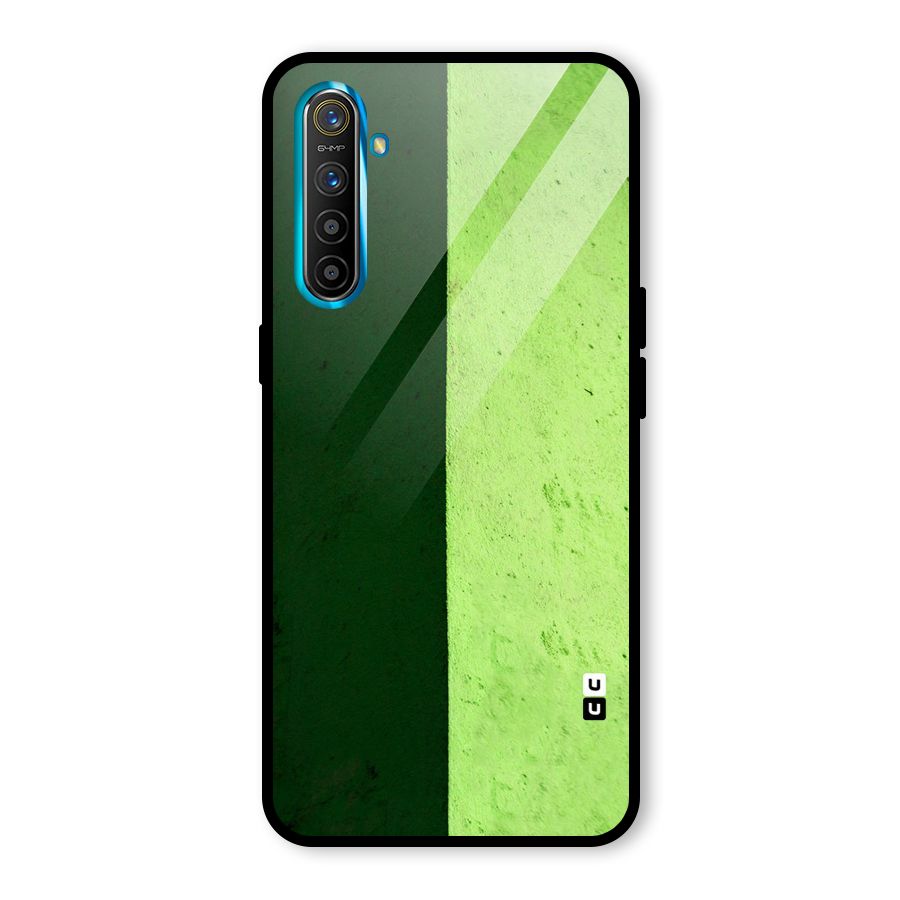 Shades Half Glass Back Case for Realme X2