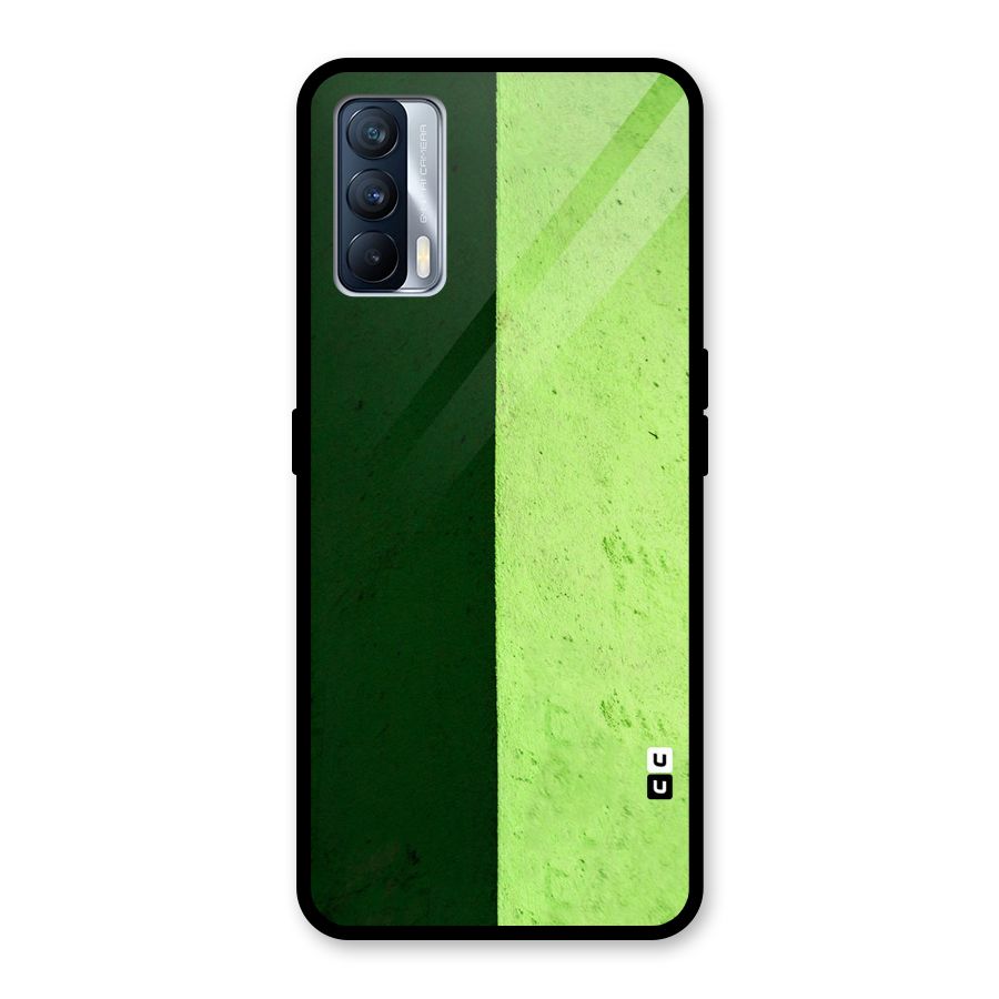 Shades Half Glass Back Case for Realme X7