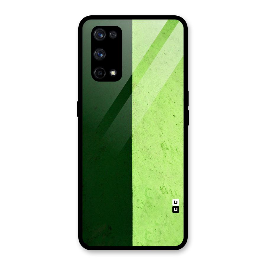 Shades Half Glass Back Case for Realme X7 Pro