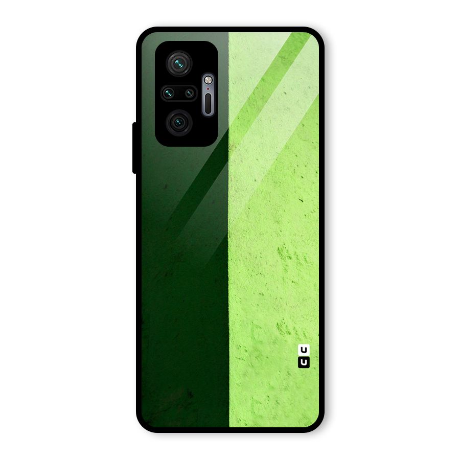 Shades Half Glass Back Case for Redmi Note 10 Pro