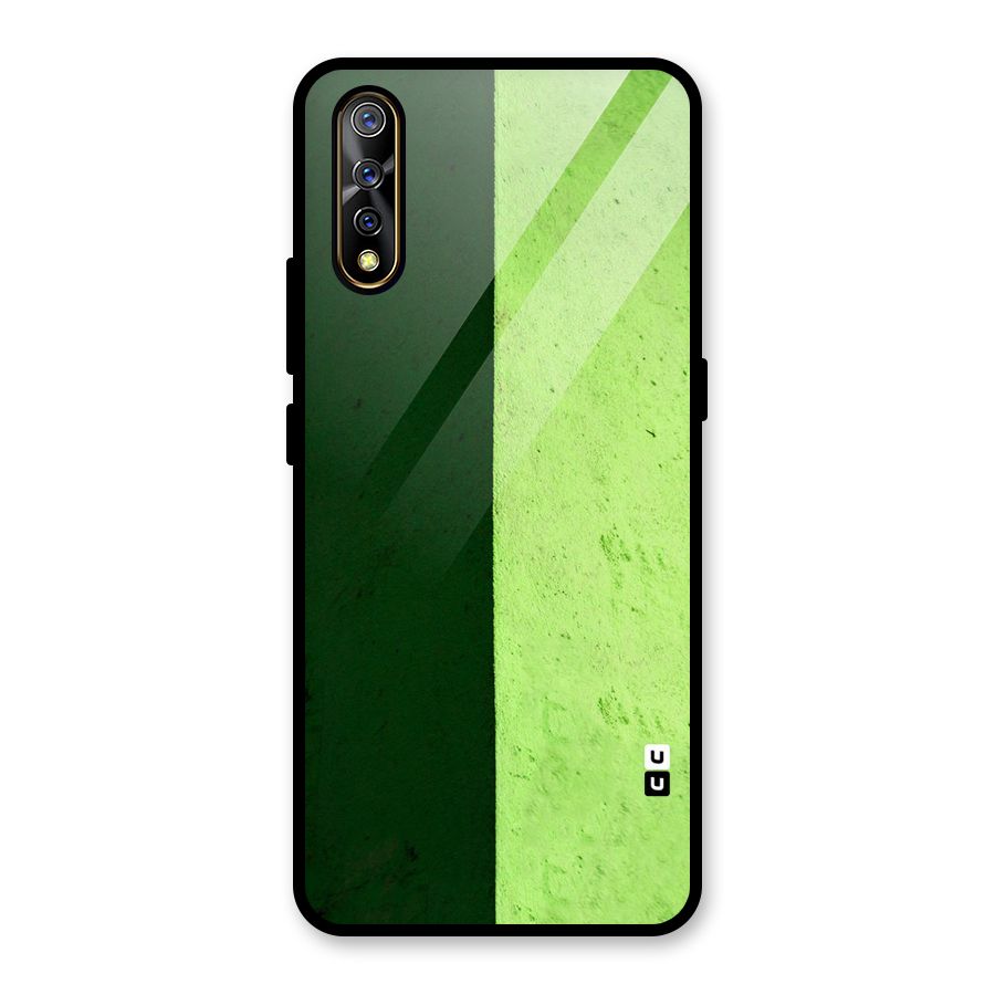 Shades Half Glass Back Case for Vivo S1