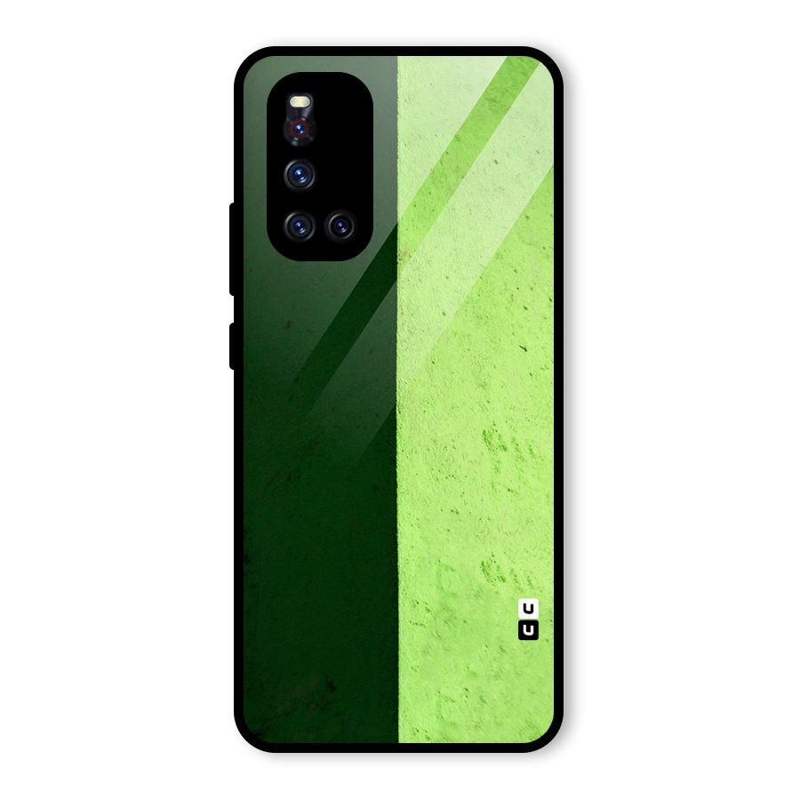 Shades Half Glass Back Case for Vivo V19