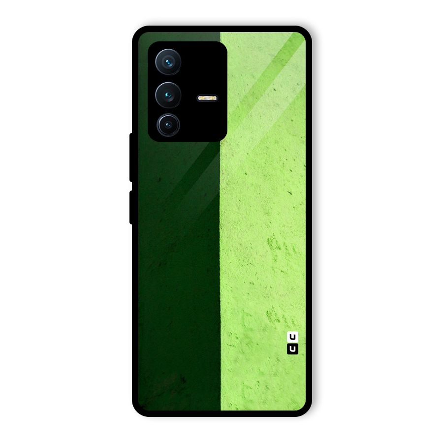 Shades Half Glass Back Case for Vivo V23 Pro