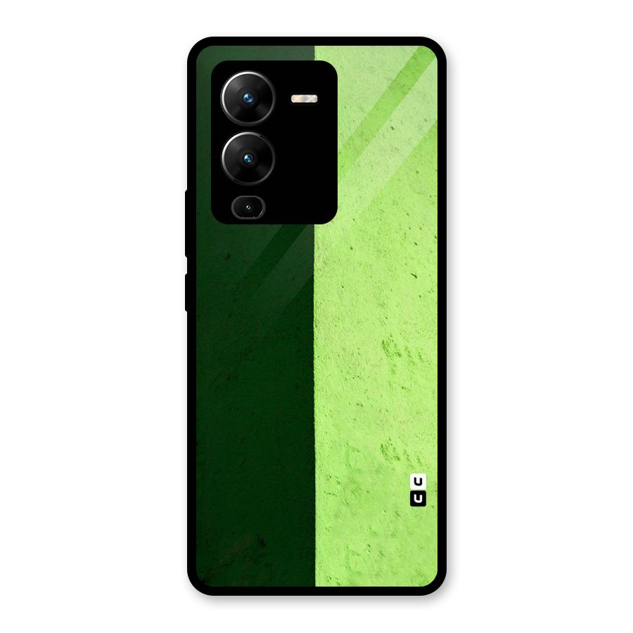 Shades Half Glass Back Case for Vivo V25 Pro