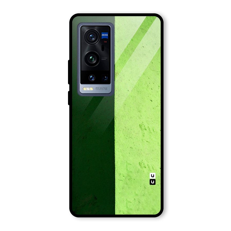 Shades Half Glass Back Case for Vivo X60 Pro Plus