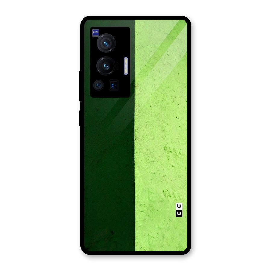 Shades Half Glass Back Case for Vivo X70 Pro